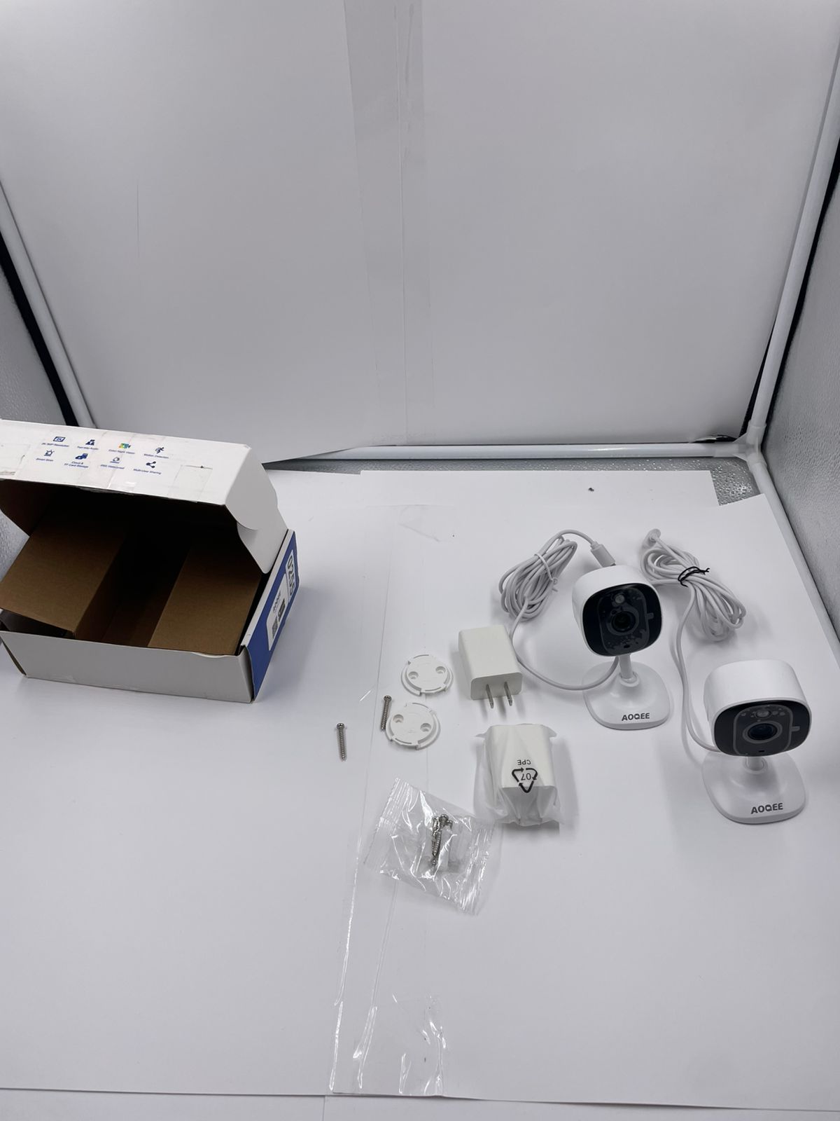 Cámaras Aoqee 2K para seguridad en el hogar.(USADO)