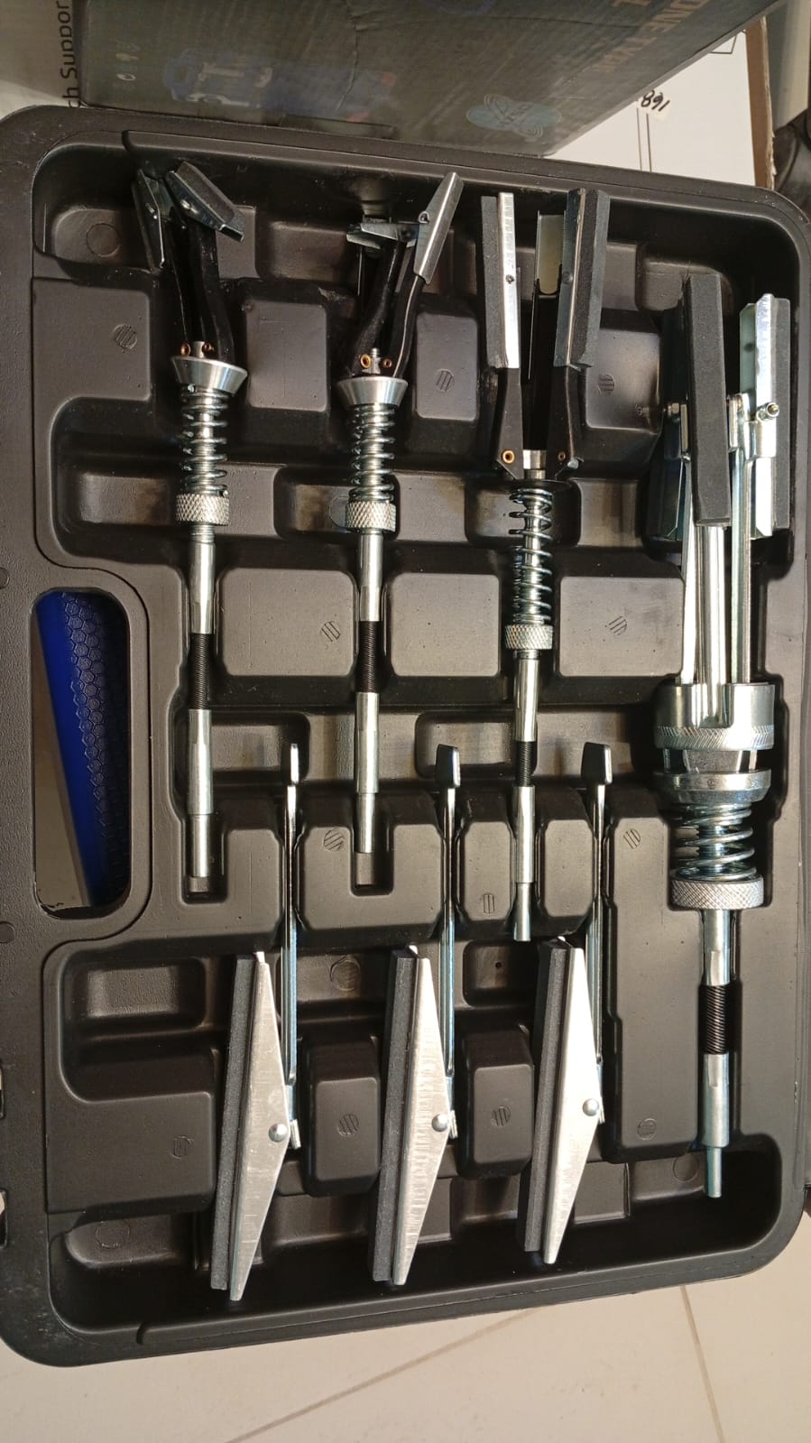 Kit de pulidores de cabezas de motor, de 3/4 a 7".(USADO)