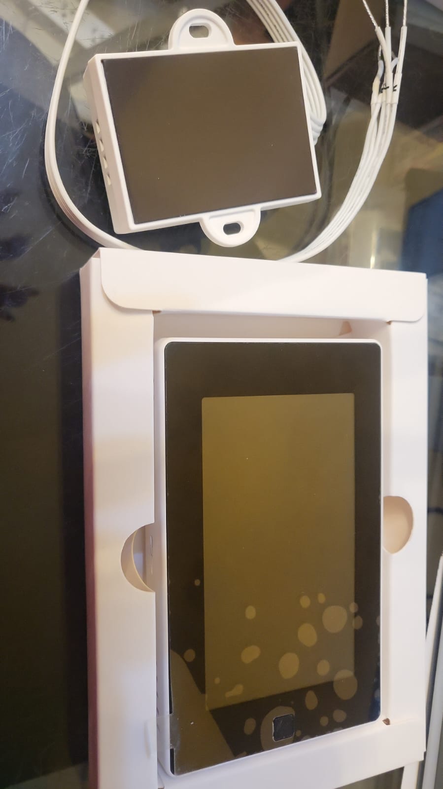 Termostato inteligente para casa con adaptador de cable C, EDGEANT