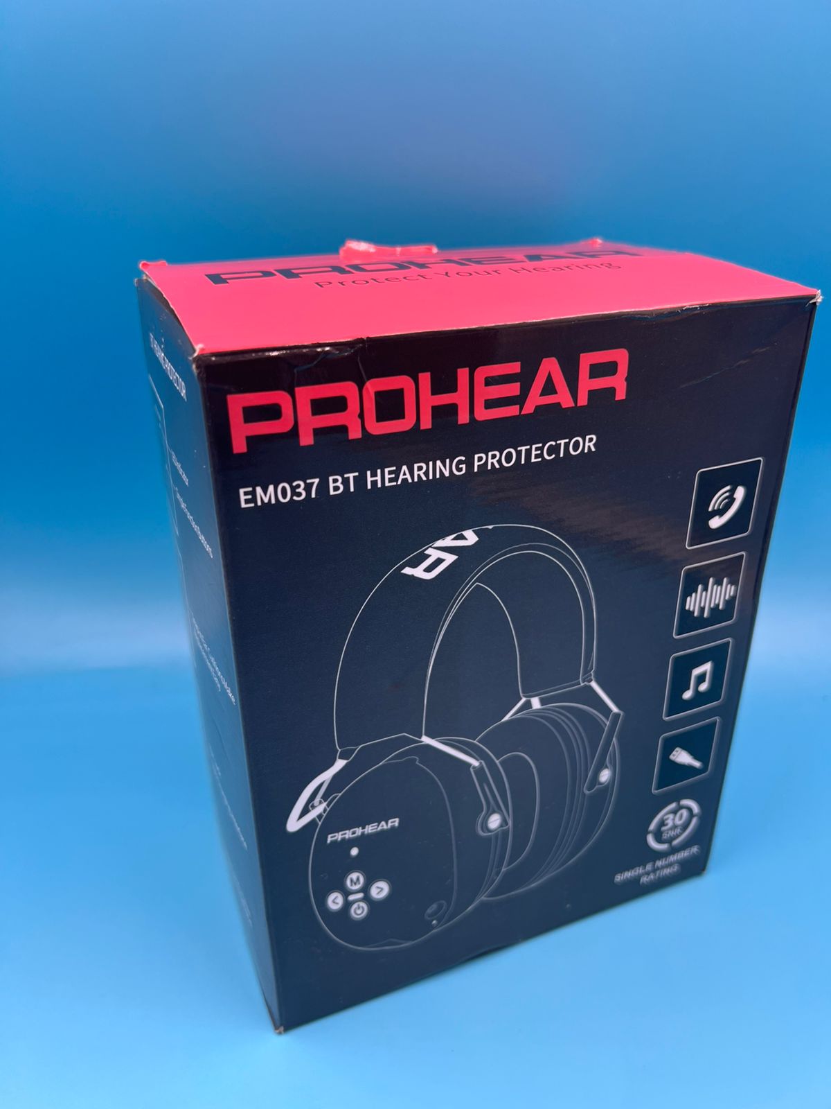 Protector auditivo ProHear EM037 Bluetooth Audifonos