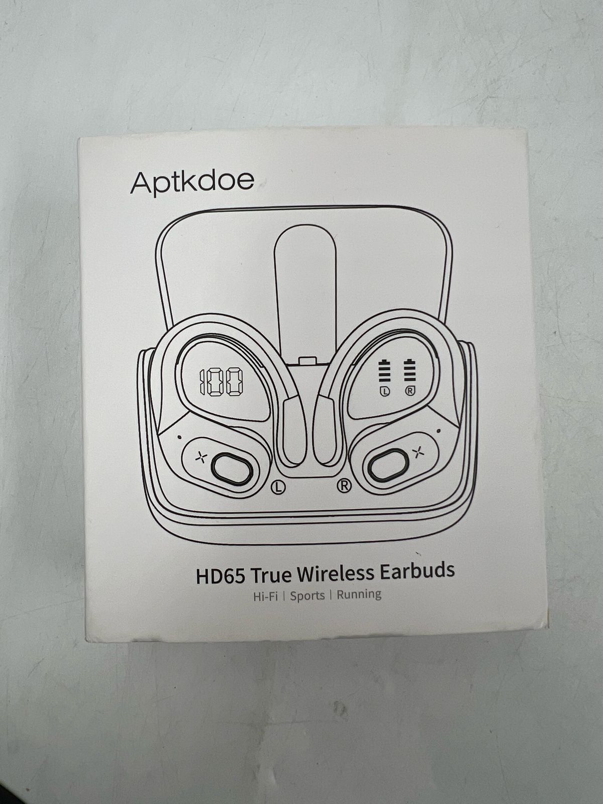 Auriculares inalámbricos con Bluetooth 5.4 Aptkdoe (USADO)