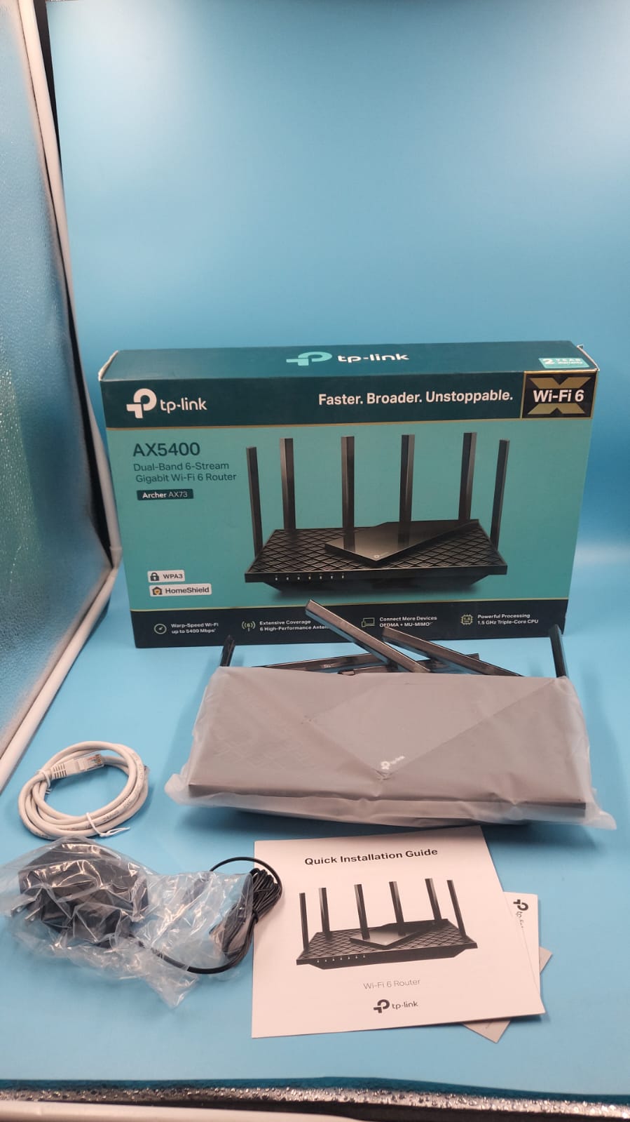 Router Wi Fi 6 TP‑Link AX5400 AXE73