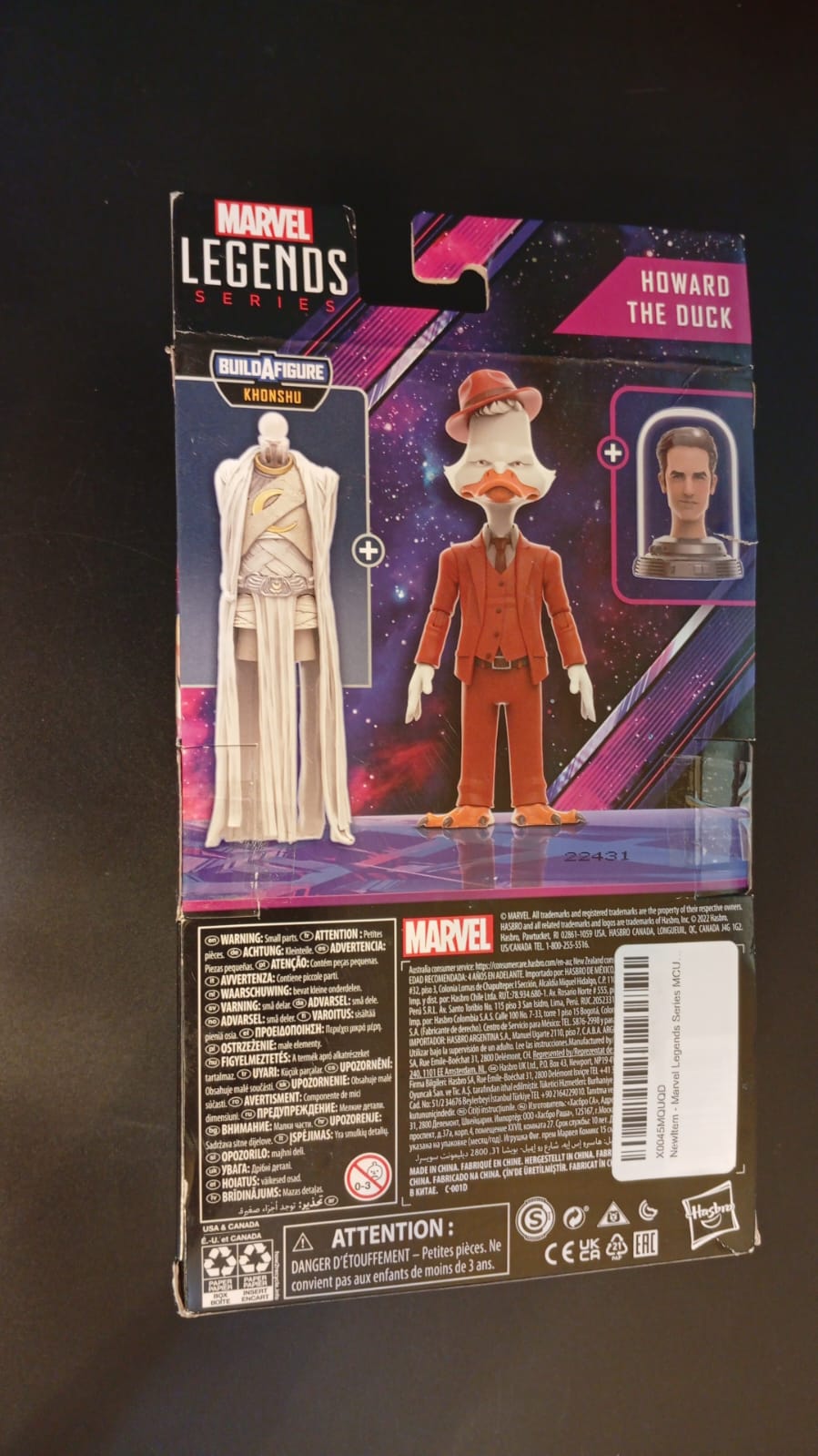 Figura de acción coleccionable, Marvel Legends, Howard The Duck.