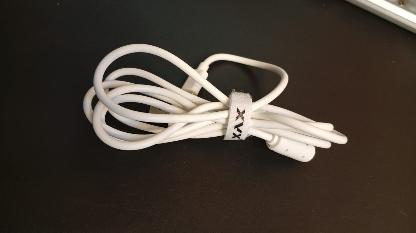 Teclado topográfico con cable para juegos con teclas IMD Tech. Blanco.