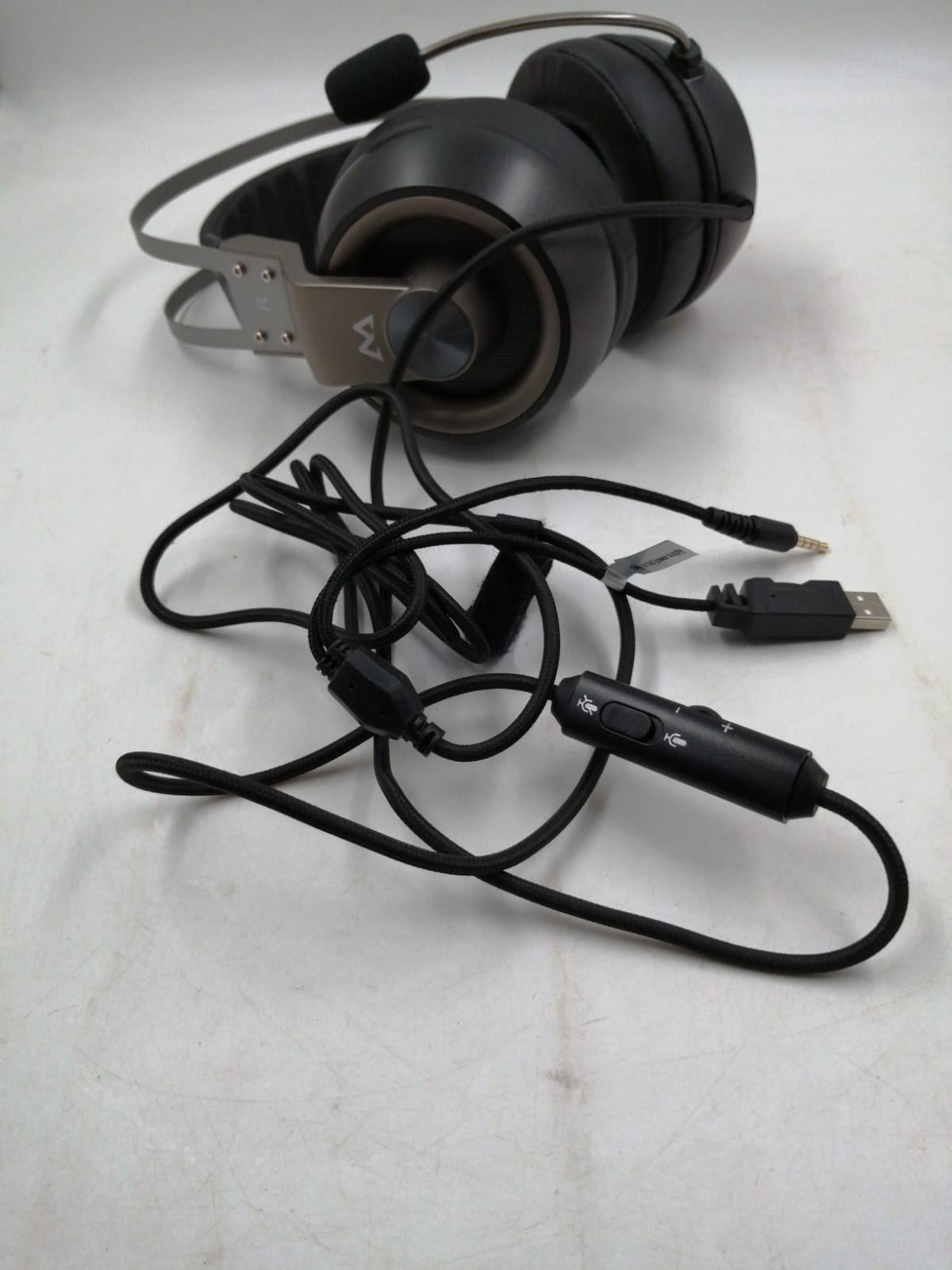 Auriculares para juegos, con sonido envolvente, PS4, Xbox y PC.