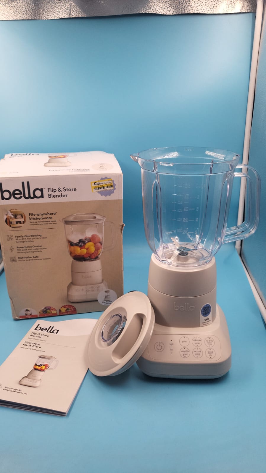 Licuadora exprimidor y máquina de batidos de 10 velocidades, Bella