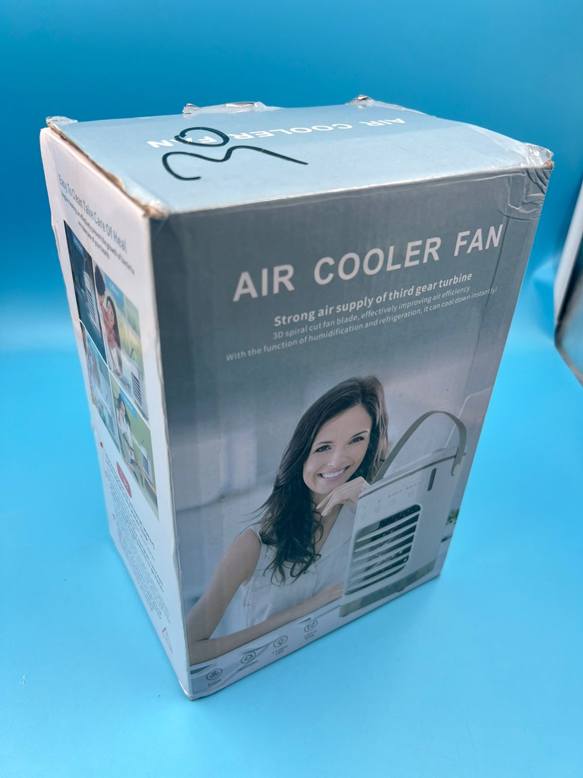 Mini Aire Portátil Ventilación 4 Velocidades Silencioso (USADO)