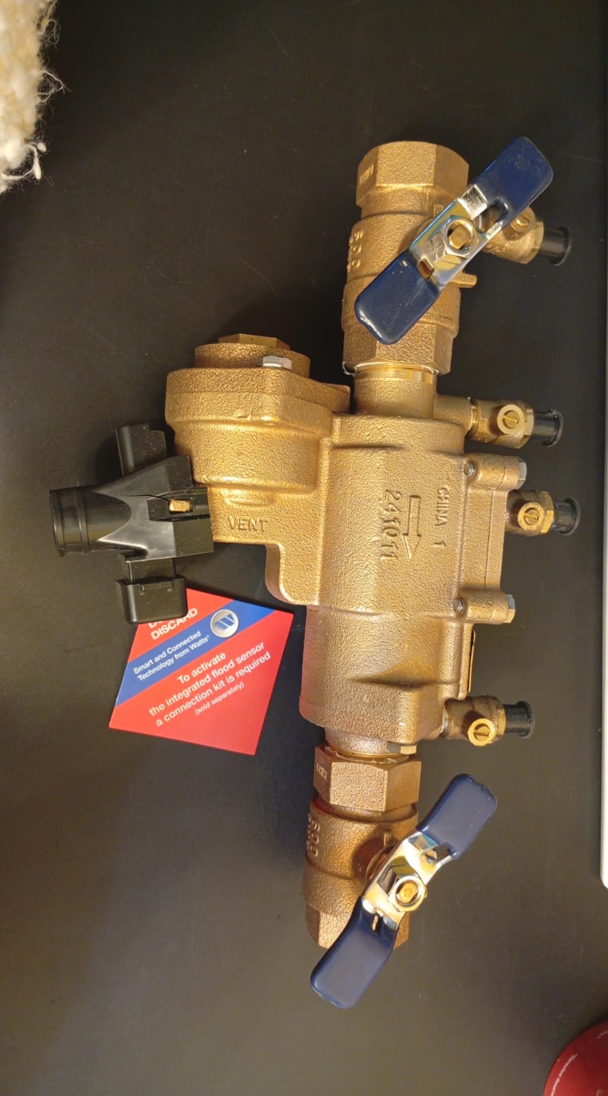 Valvula RPZ, Conjunto de zona de presion reducida, 1", 860-QT-RP-FS.