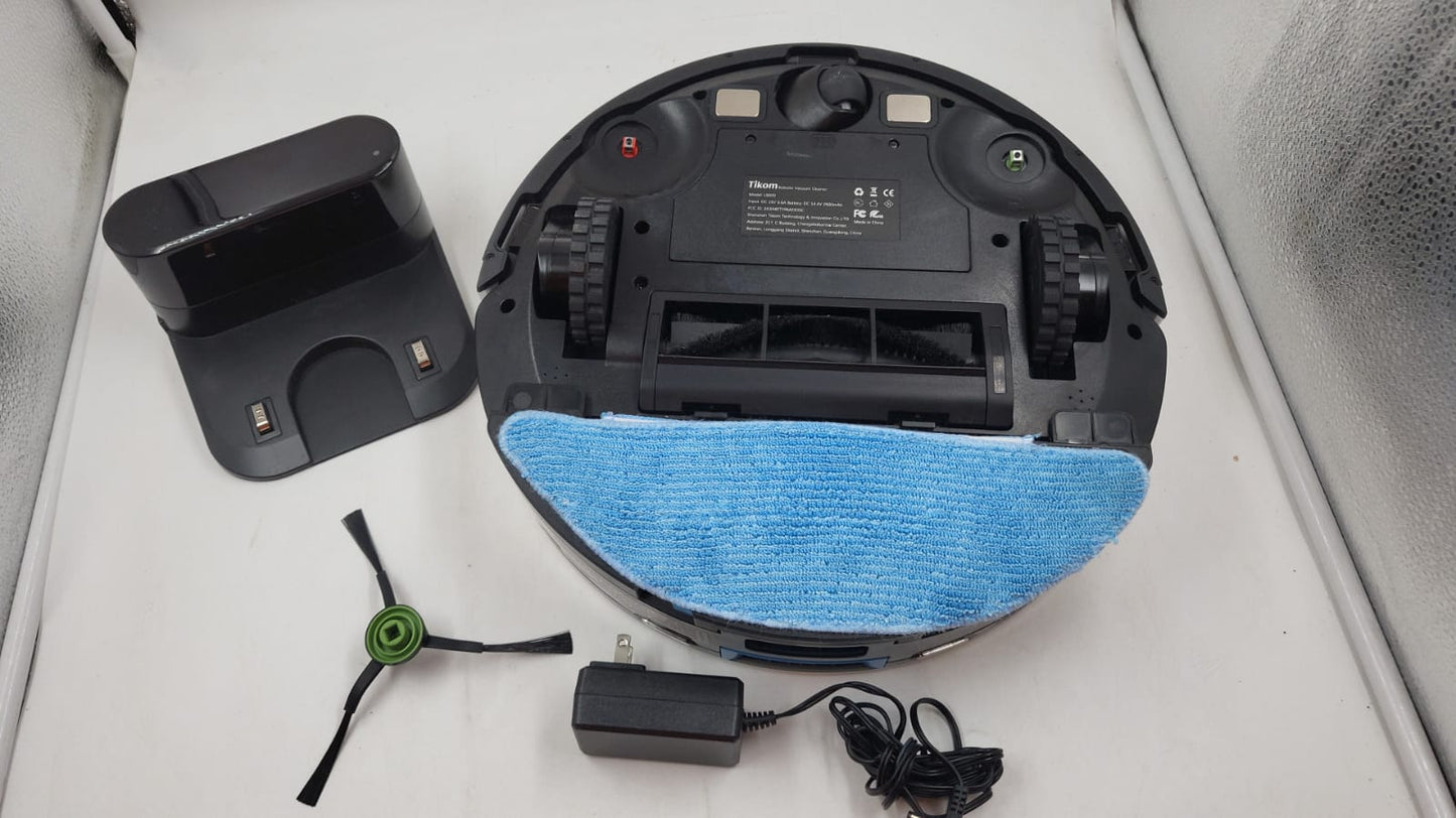 Combo robot de aspiradora y trapeador,L9000, 4000 Pa. USADO