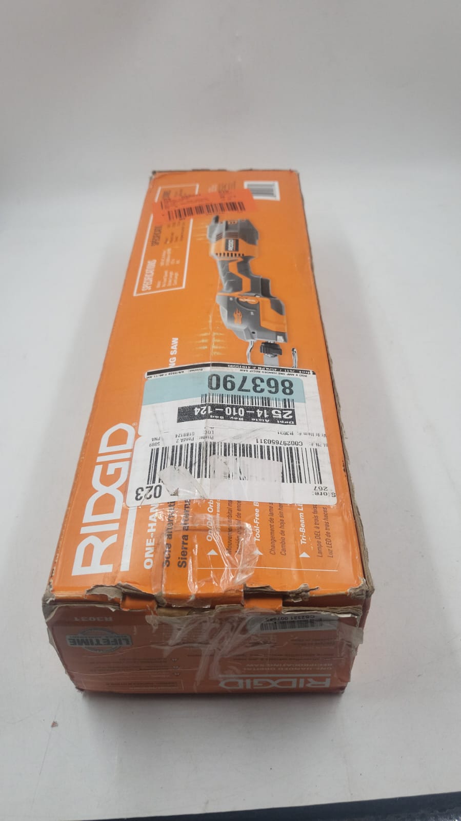 Ridgid Kit De Sierra Alternante Compacta Pro De 6 Amperios