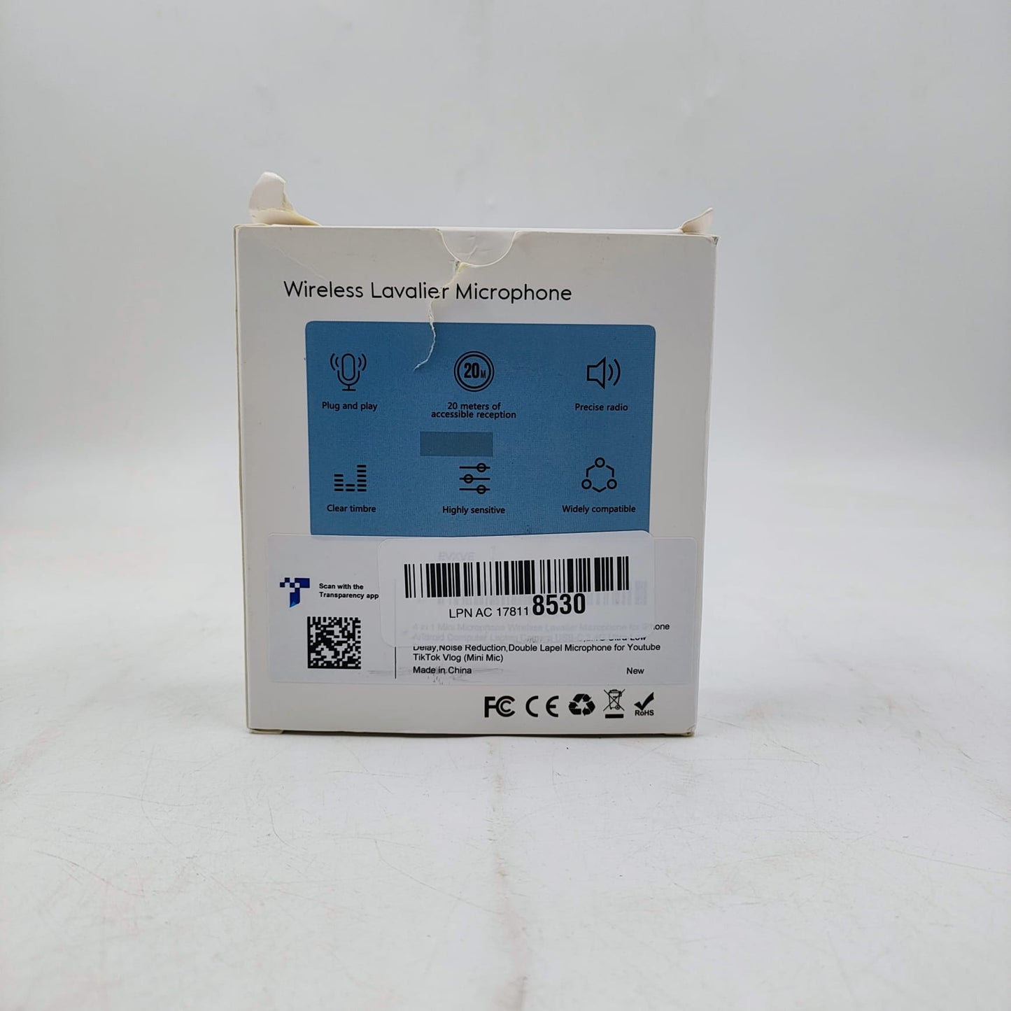 Mini micrófono inalámbrico EVXVE 4 en 1 (Usado)