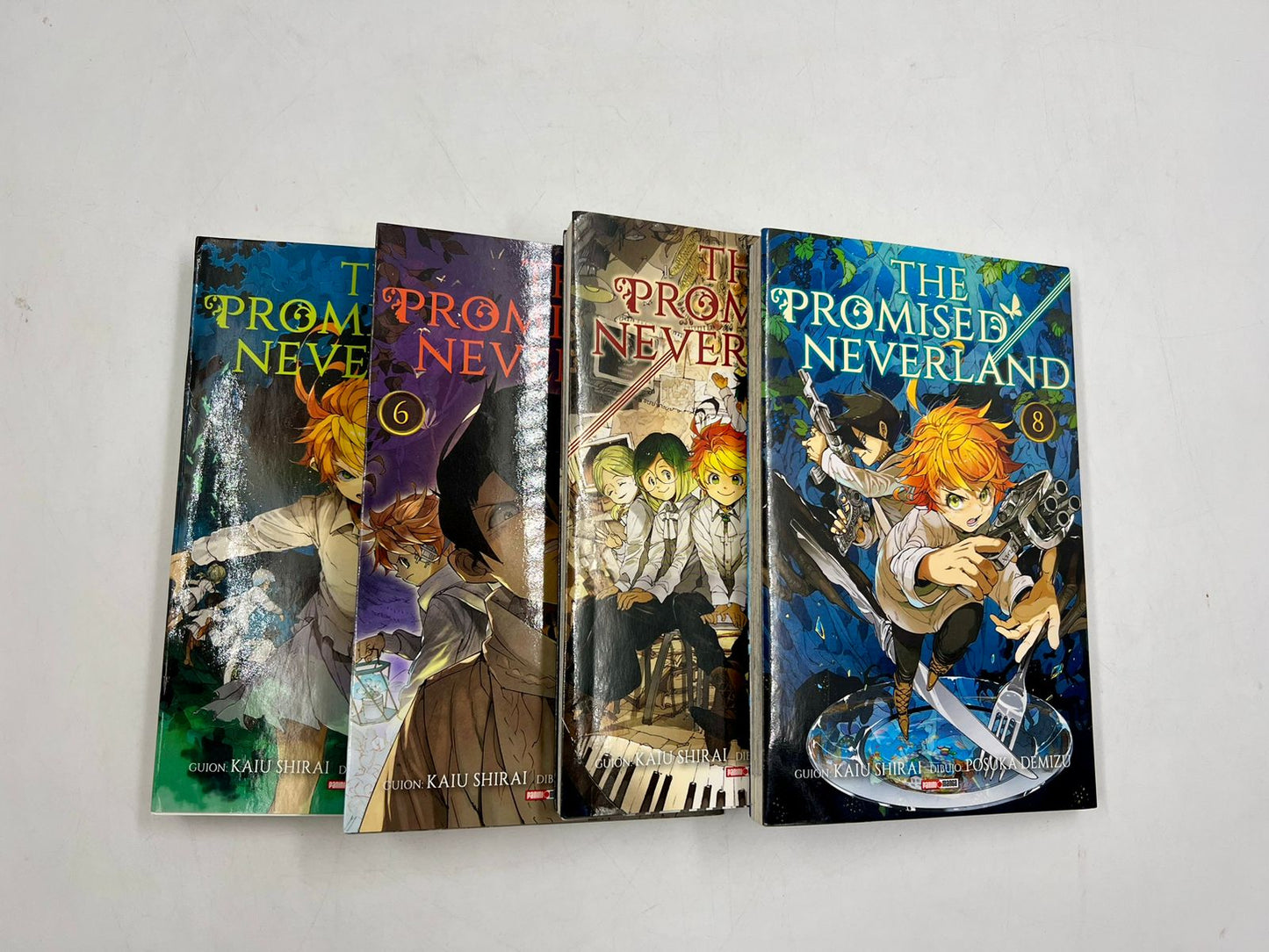 The promised neverland anime 4 mangas 5-8 (USADO)