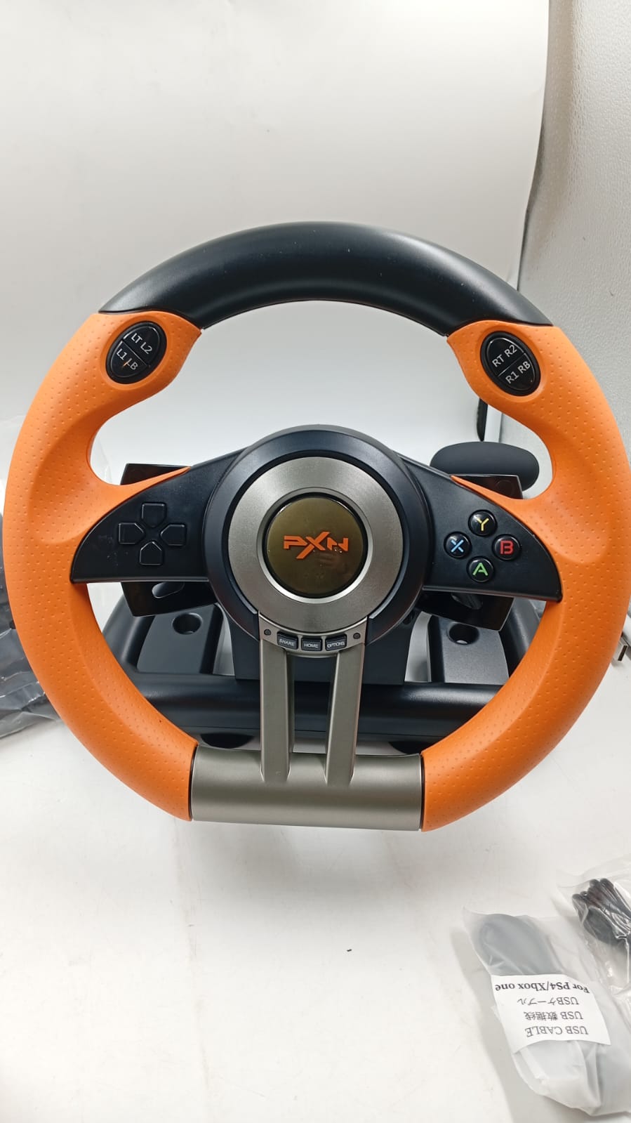 Volante de carreras para PC PXN V3 PRO, USB, XBOX, PS, SWITCH.