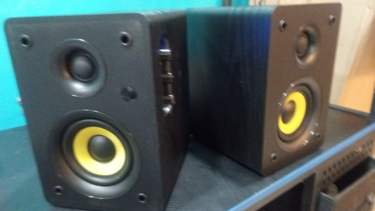Altavoces de doble modo de 80W, 4", modo HiFi, óptico coaxial.