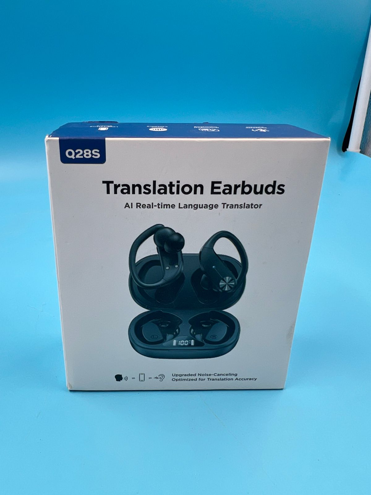 Auriculares de traducción con IA 144 idiomas Q28S