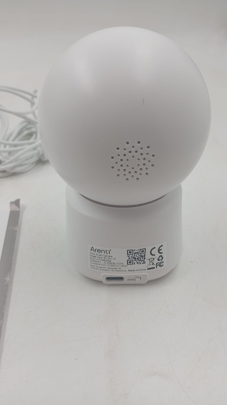 ARENTI - Cámara de seguridad 5G para interior.(USADA)