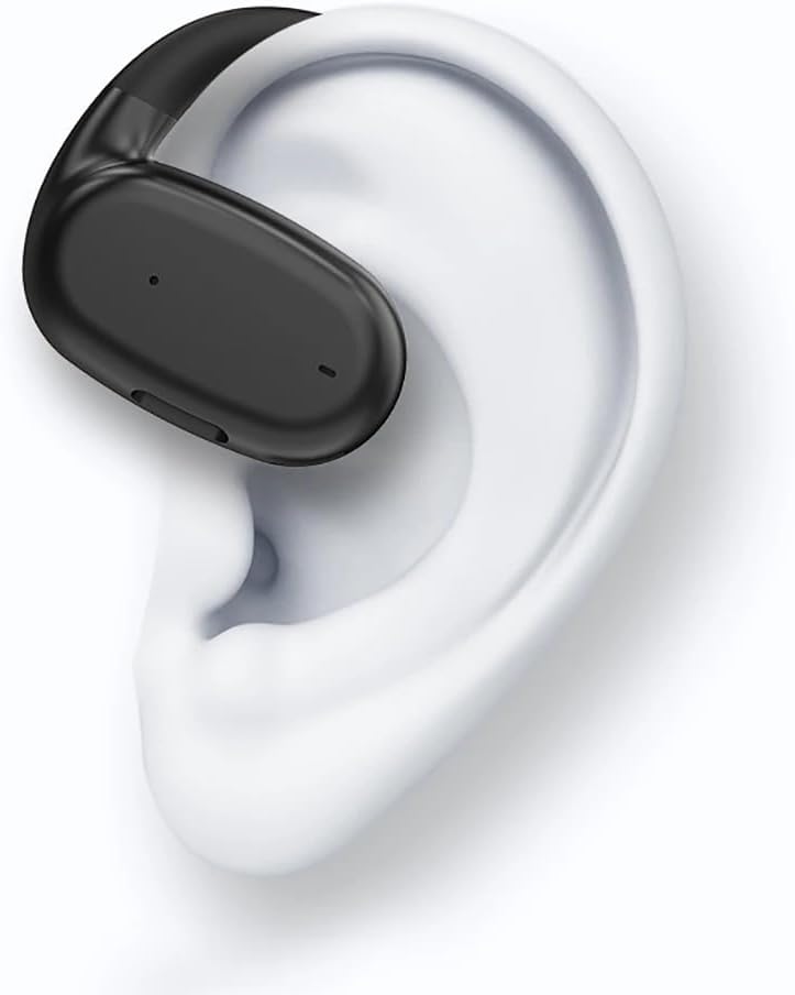 YJ76 Over Earphone Ear Hook Wireless BT 5.2 Single Left OWS.