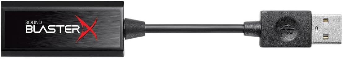 Tarjeta de sonido, Creative Sound BlasterX G1 7.1, Gaming USB.