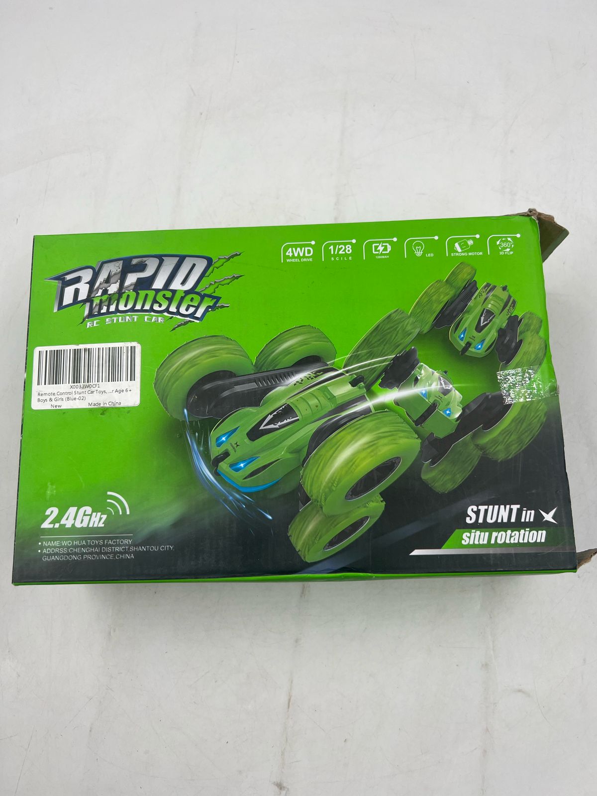 Coche eléctrico doble cara con giro de 360 (USADO)