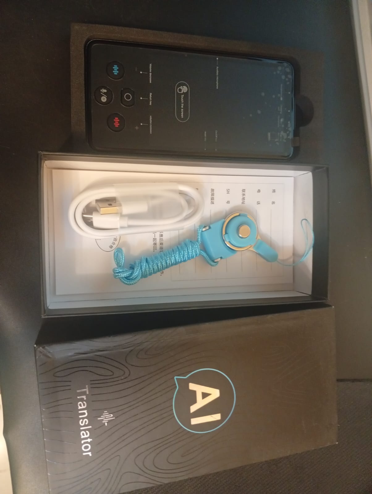 Traductor de Audio Portátil S85, 138 Idiomas, AI Voz.