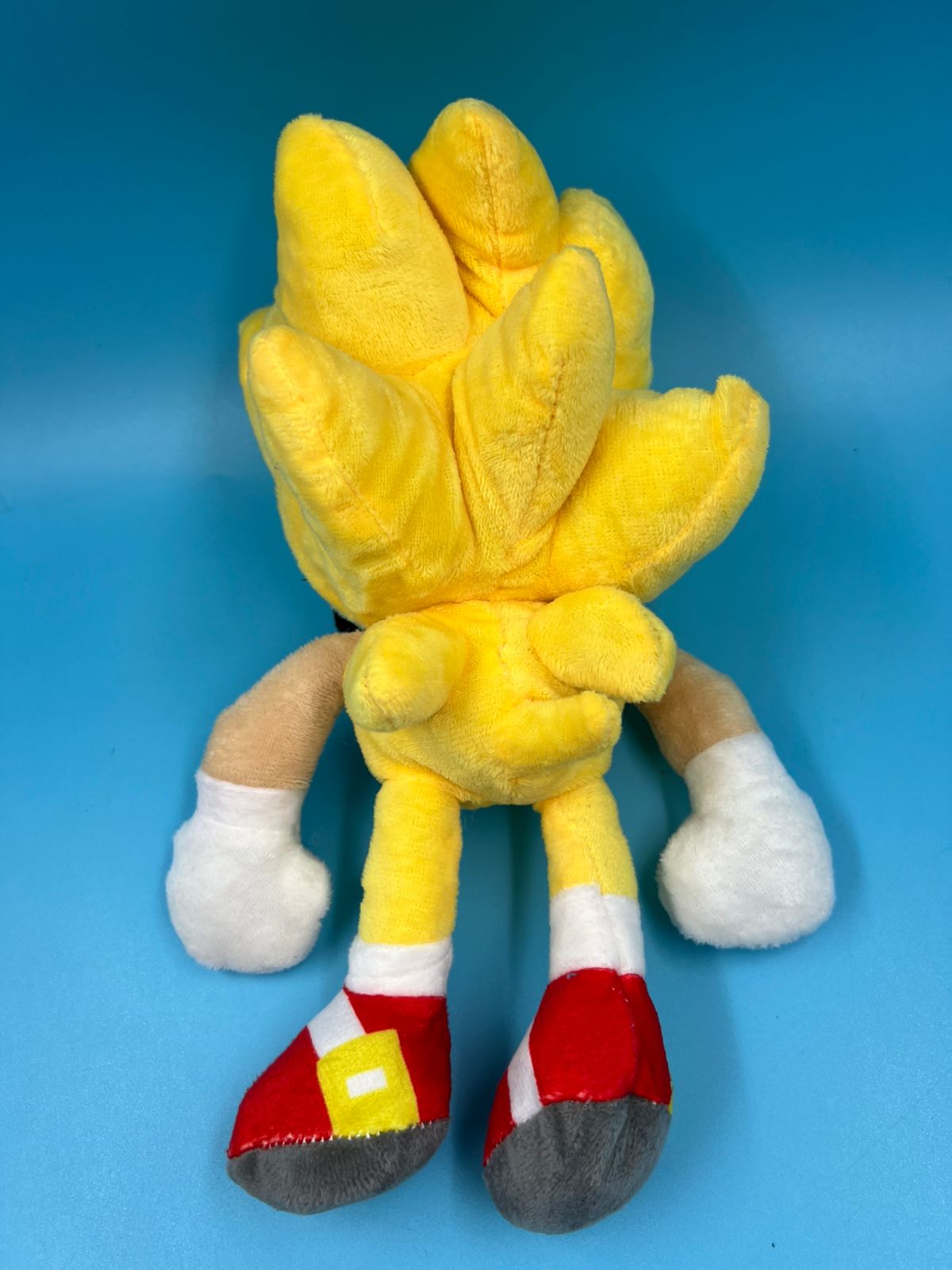 Peluche de Super Sonic 26cmx11cm Sonic amarillo juguete