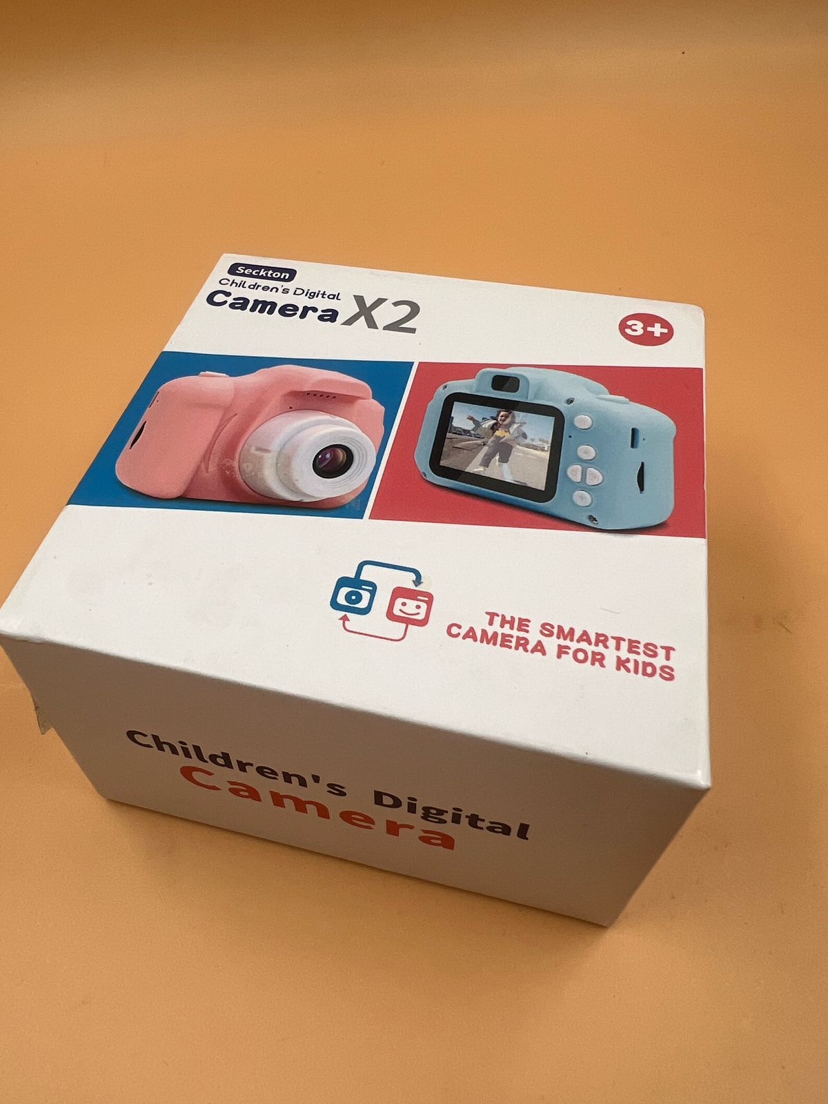 Cámara digital para niños color morado