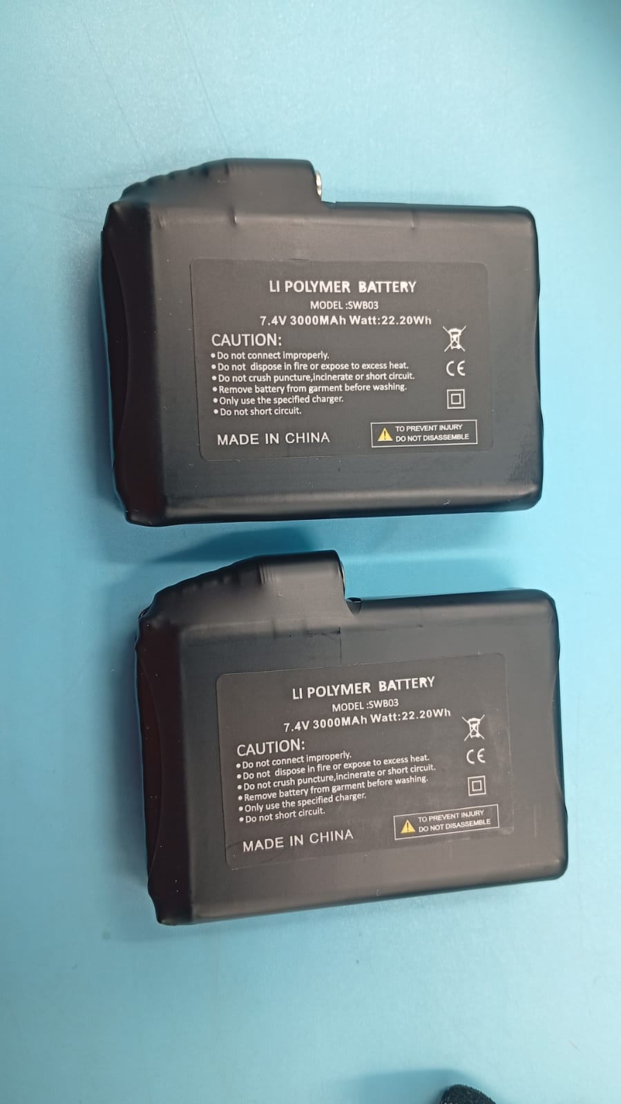 Guantes Térmicos, control por app, impermeables, recargables.