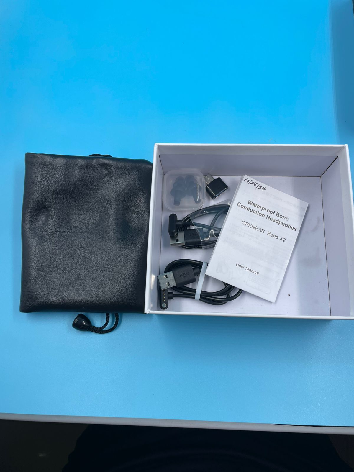 Auriculares de conducción ósea – IPX8 impermeable Bluetooth.