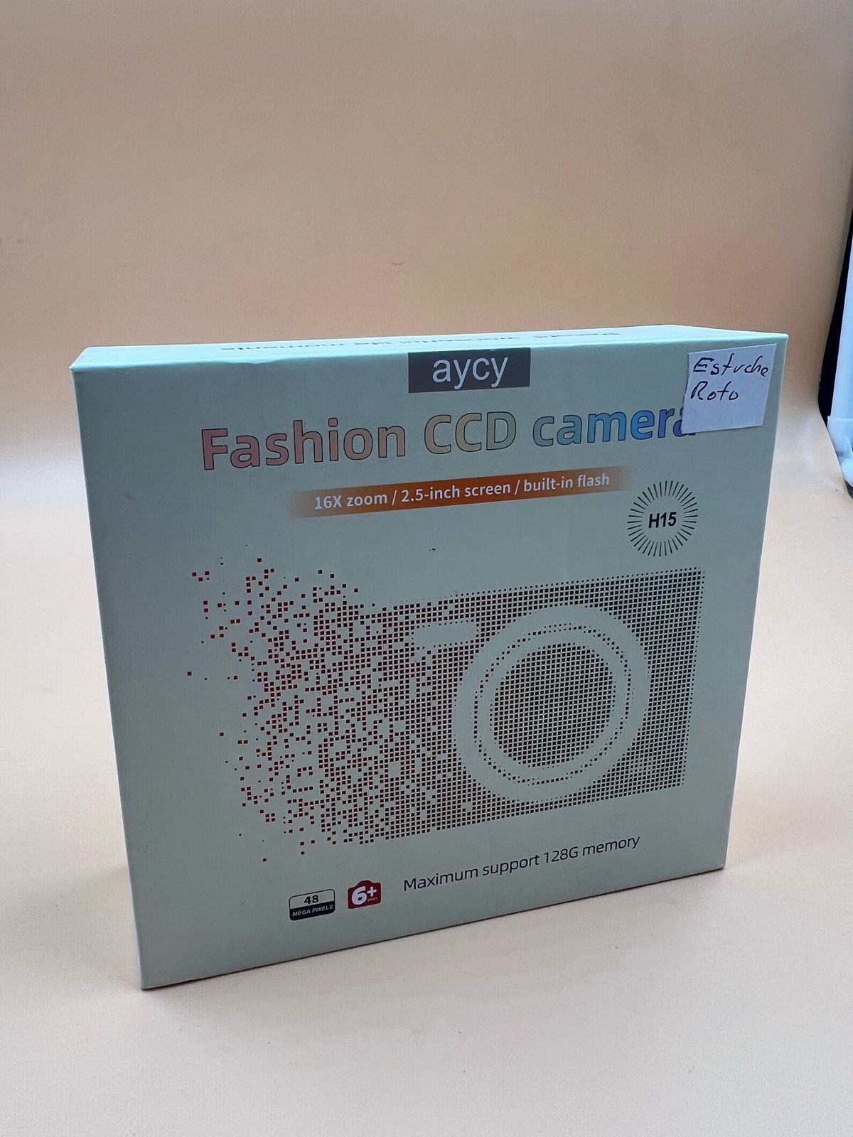 Cámara digital compacta 4K 48 MP con pantalla