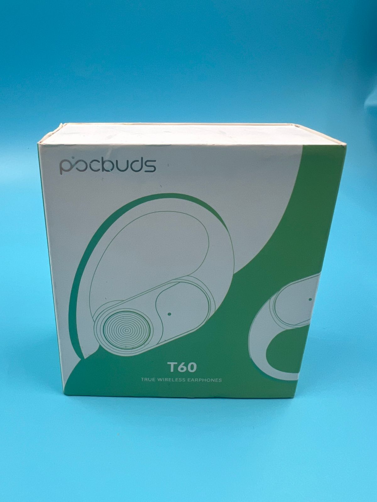 Auriculares Bluetooth Inalámbricos Ipx7, 80h Pocbuds T60 verde
