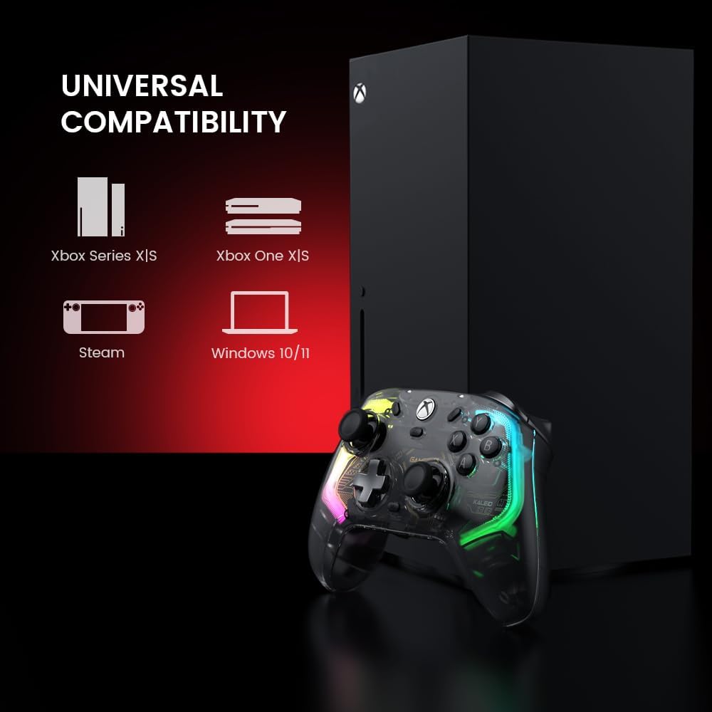 Mando con cable GameSir Kaleid para Xbox.