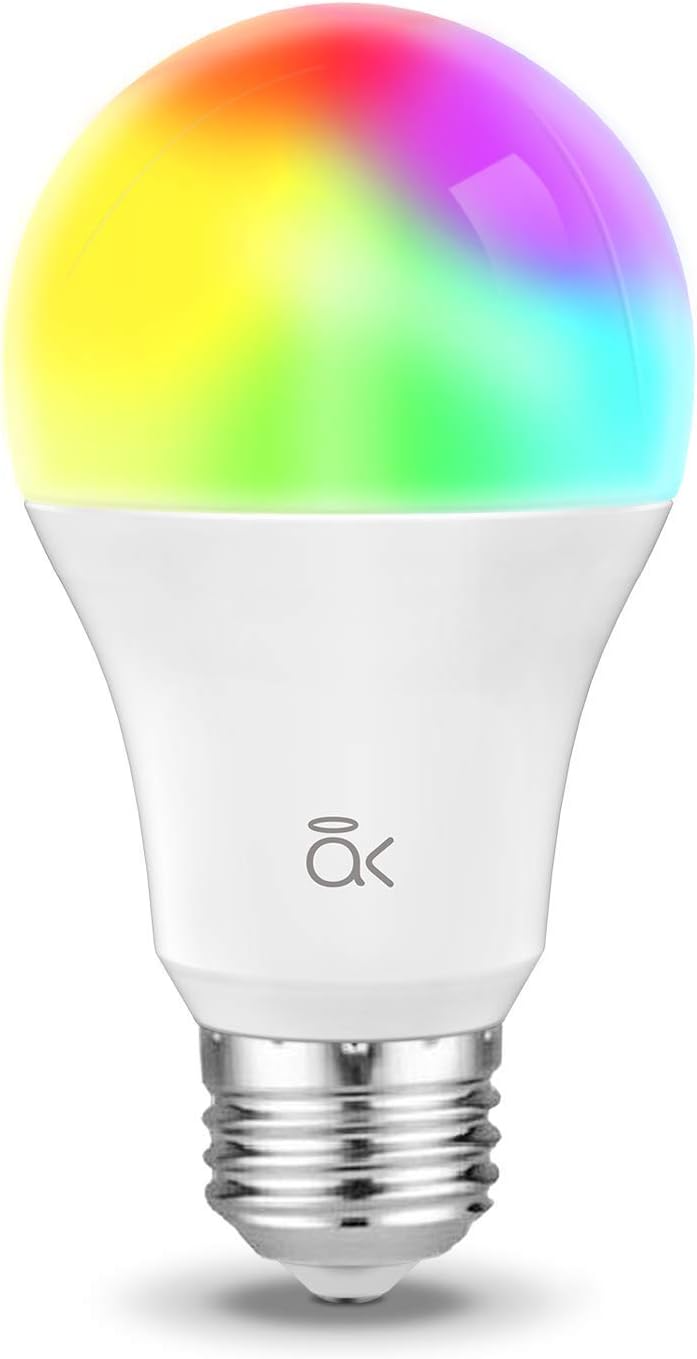 Bombillas inteligentes, AL Abovelights, compatible con Alexa,(9 W).