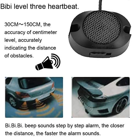 Kit de sensores de estacionamiento en reversa, de seguridad.