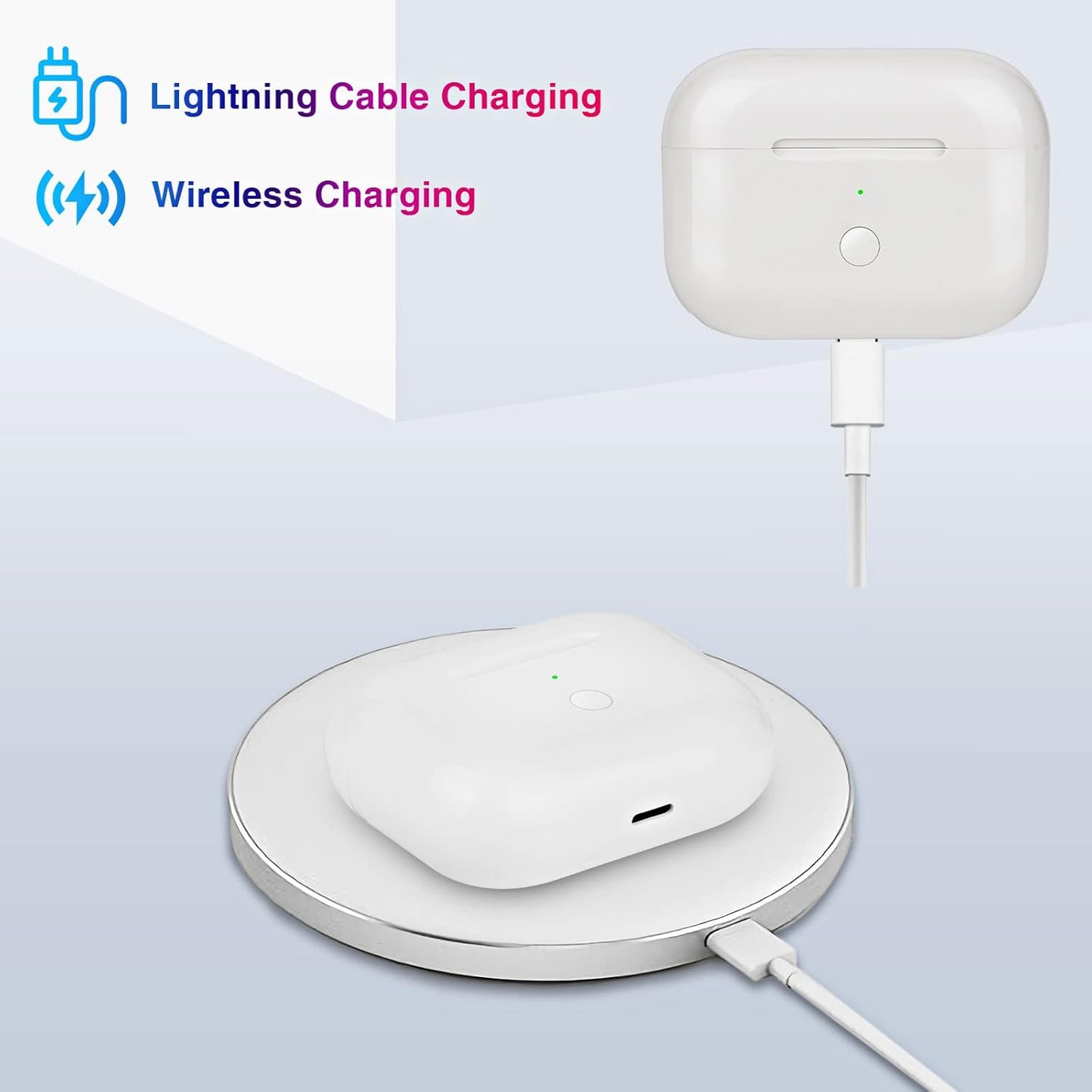 Estuche de carga compatible AirPod Pro de 1.ª gen