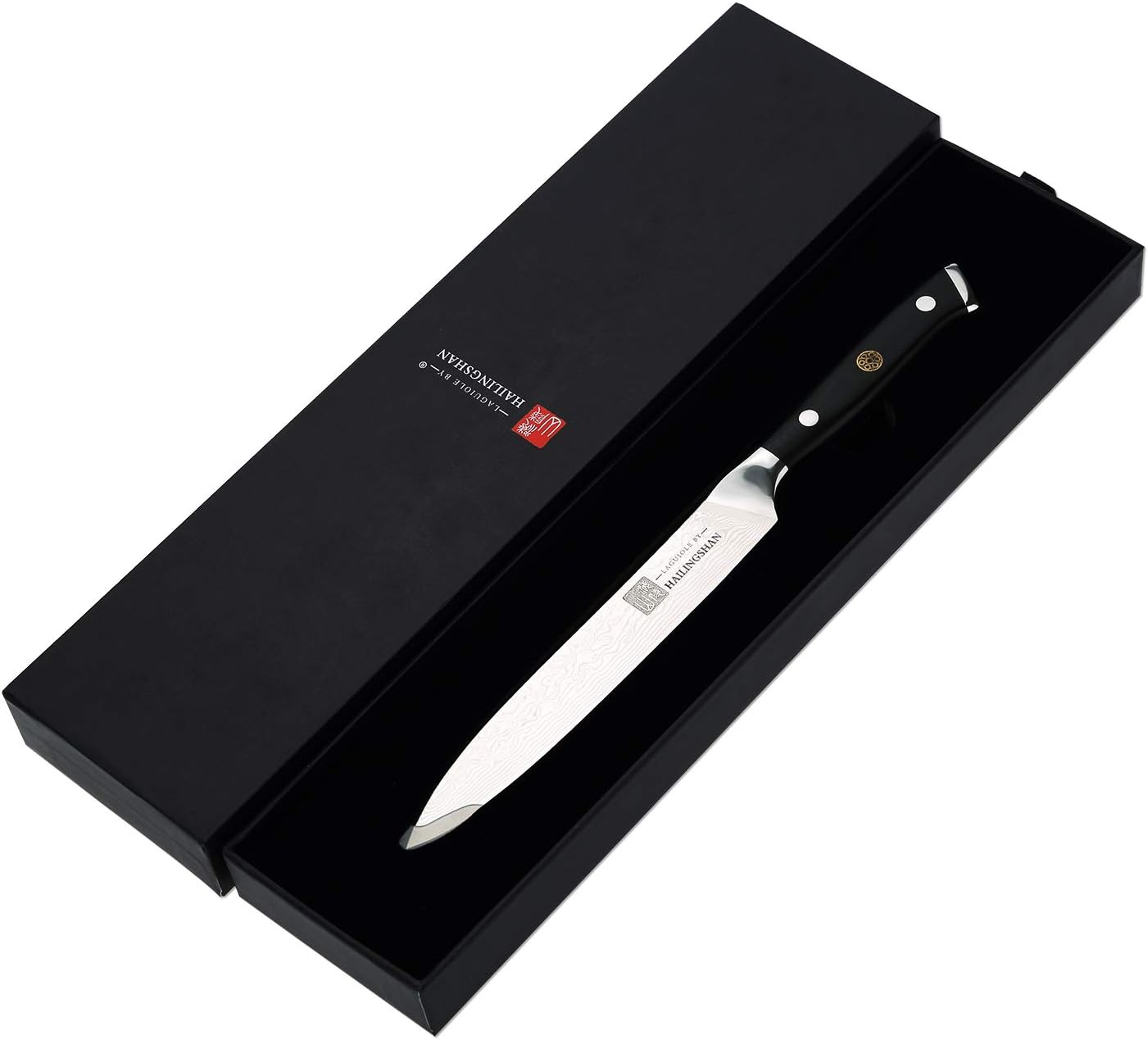 Cuchillo universal para verduras, 6", alto carbono, acero inox.