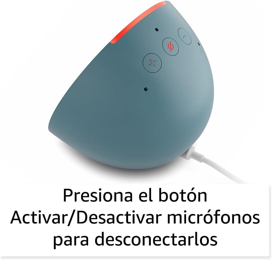 Amazon Echo Pop (modelo más reciente). (verde azulado)
