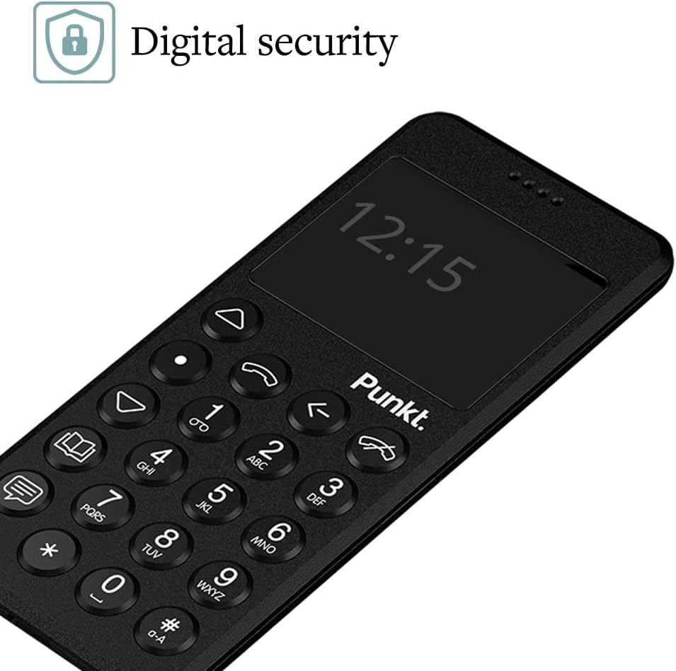Teléfono Móvil Punkt MP02, Nueva Generación, Seguridad Digital.