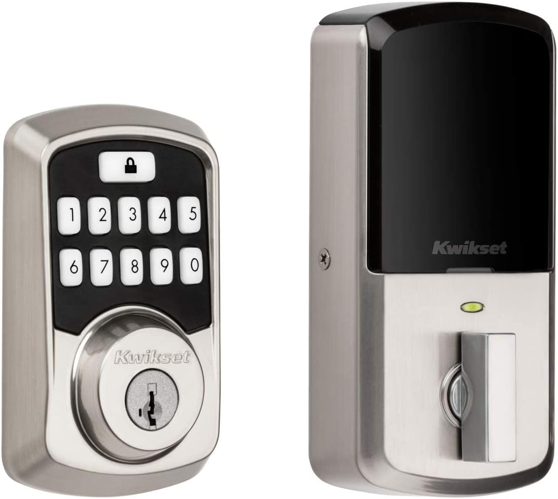 Cerradura inteligente con Teclado, Bluetooth Kwikset Aura (USADO)