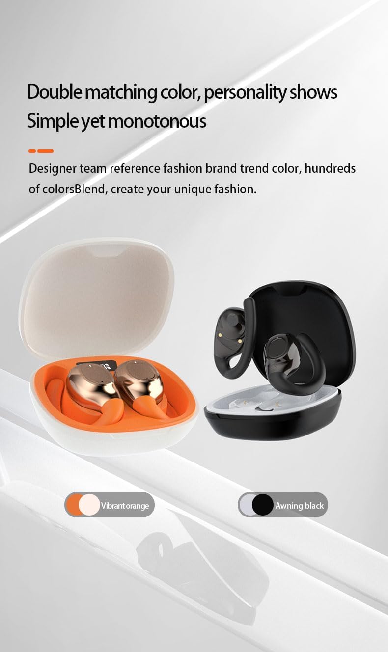 FOSENHL - Auriculares inalámbricos con cintas para los oídos.