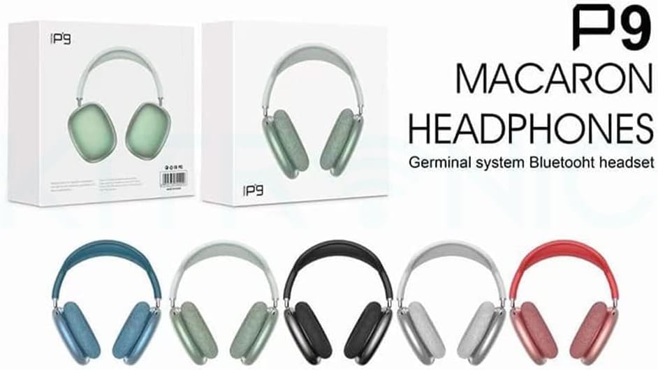 Auriculares inalámbricos Bluetooth, P9 PRO MAX, sonido Hi-Fi. B