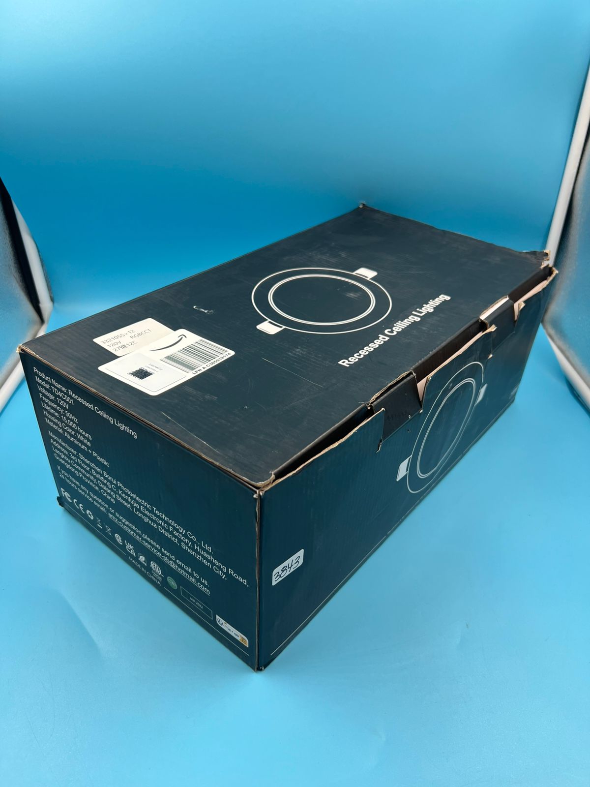 12 Focos LED empotrables para techo 12W 120V