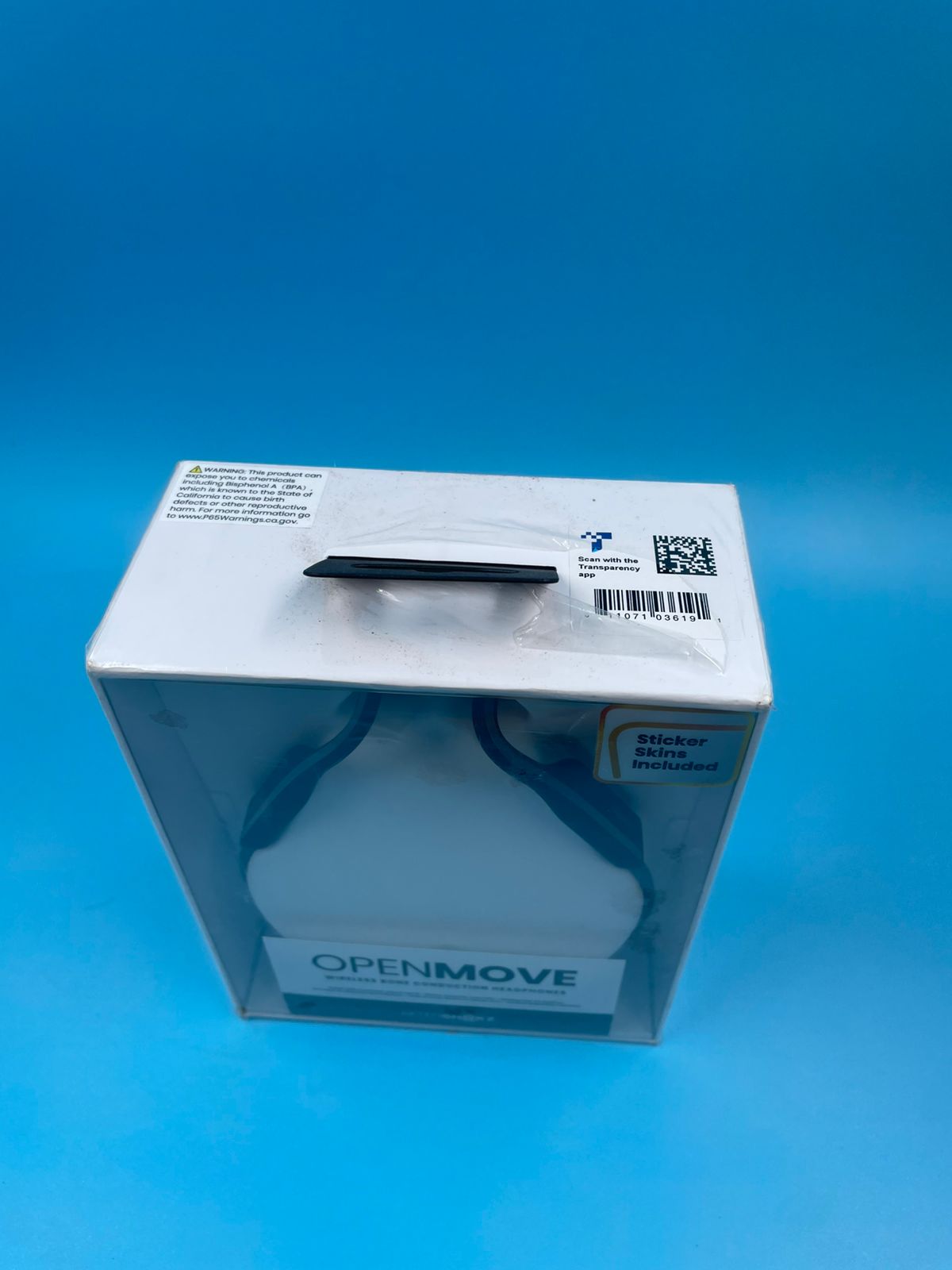 Aftershokz OpenMove Wireless Bone Conduction.