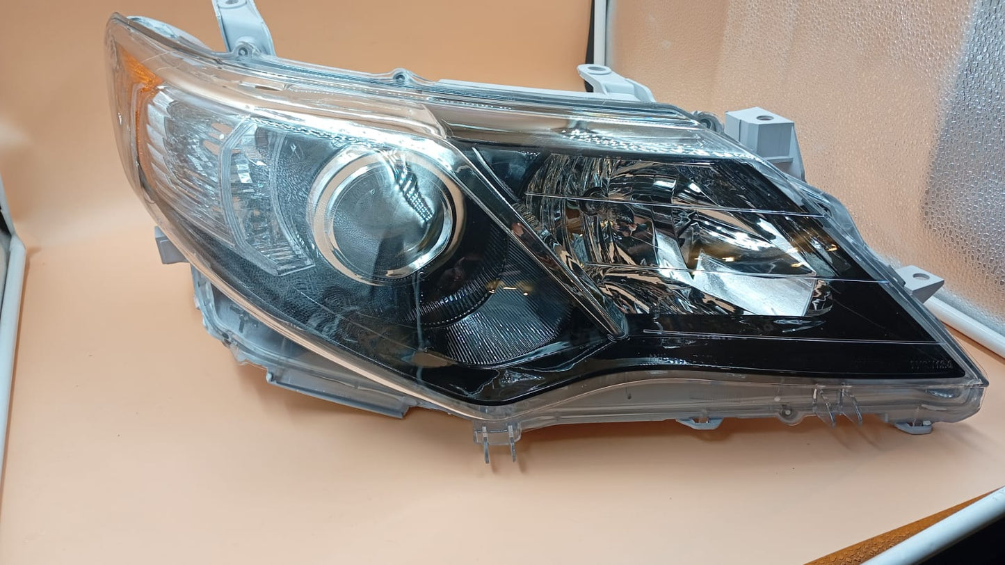 Faros delanteros para Toyota Camry 2012-2014, Black Housing.