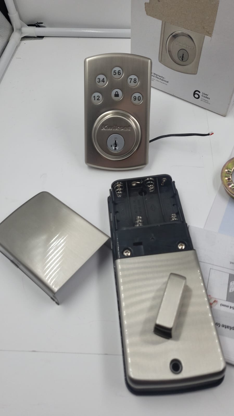 Cerradura electrónica de un solo cilindro Kwikset Powerbolt2