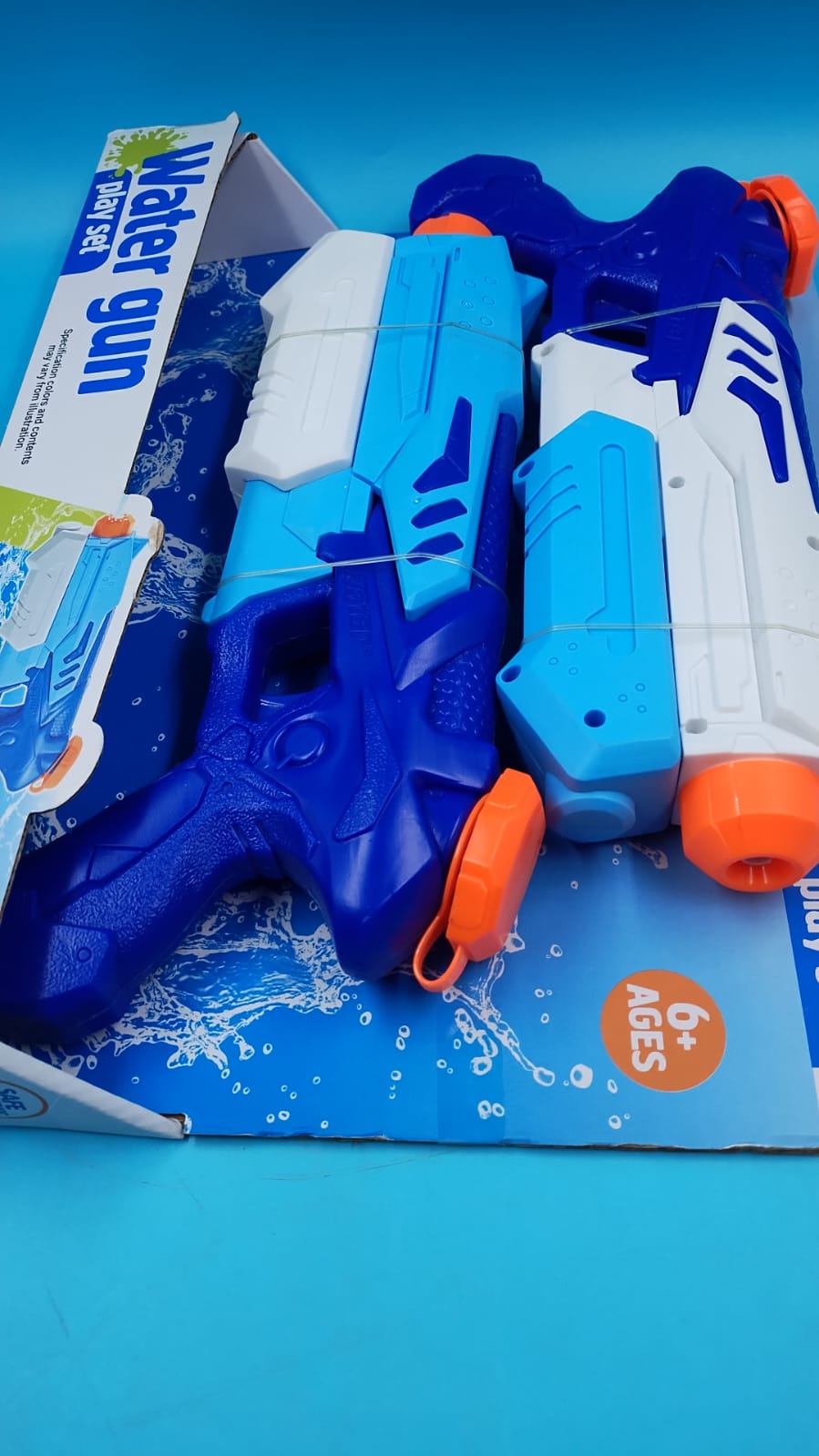 Pistolas de agua para niños y adultos, tiro largo (hasta 20 pies).