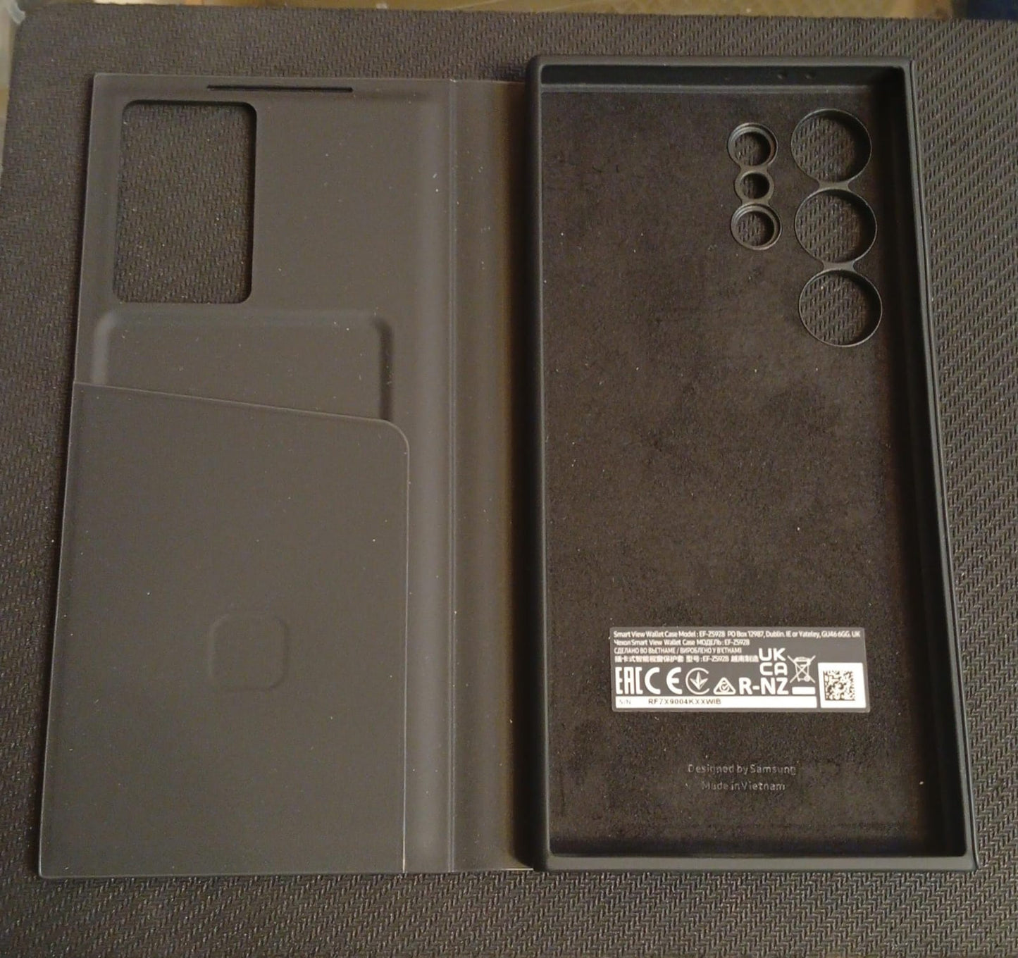 Funda Protectora para Galaxy S24 Ultra, Vista Inteligente.