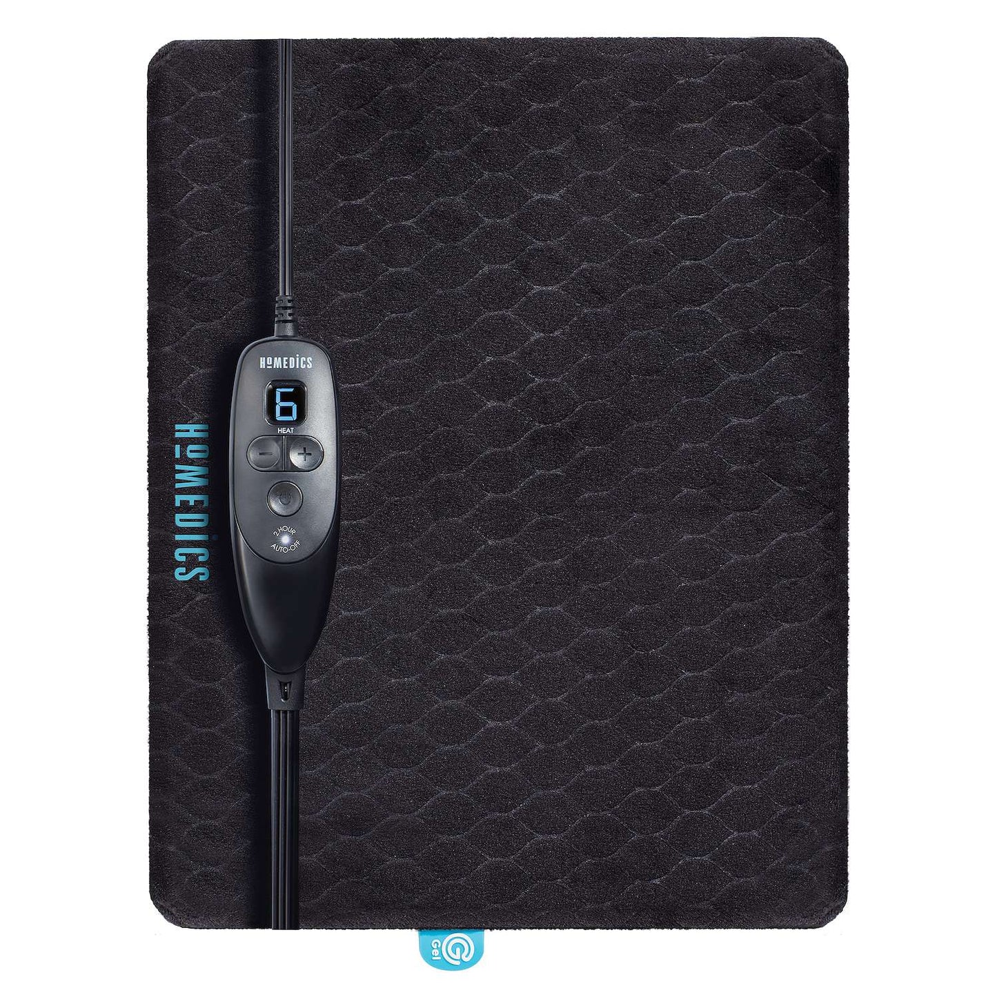 Almohadilla electrica térmica de gel con peso de HoMedics