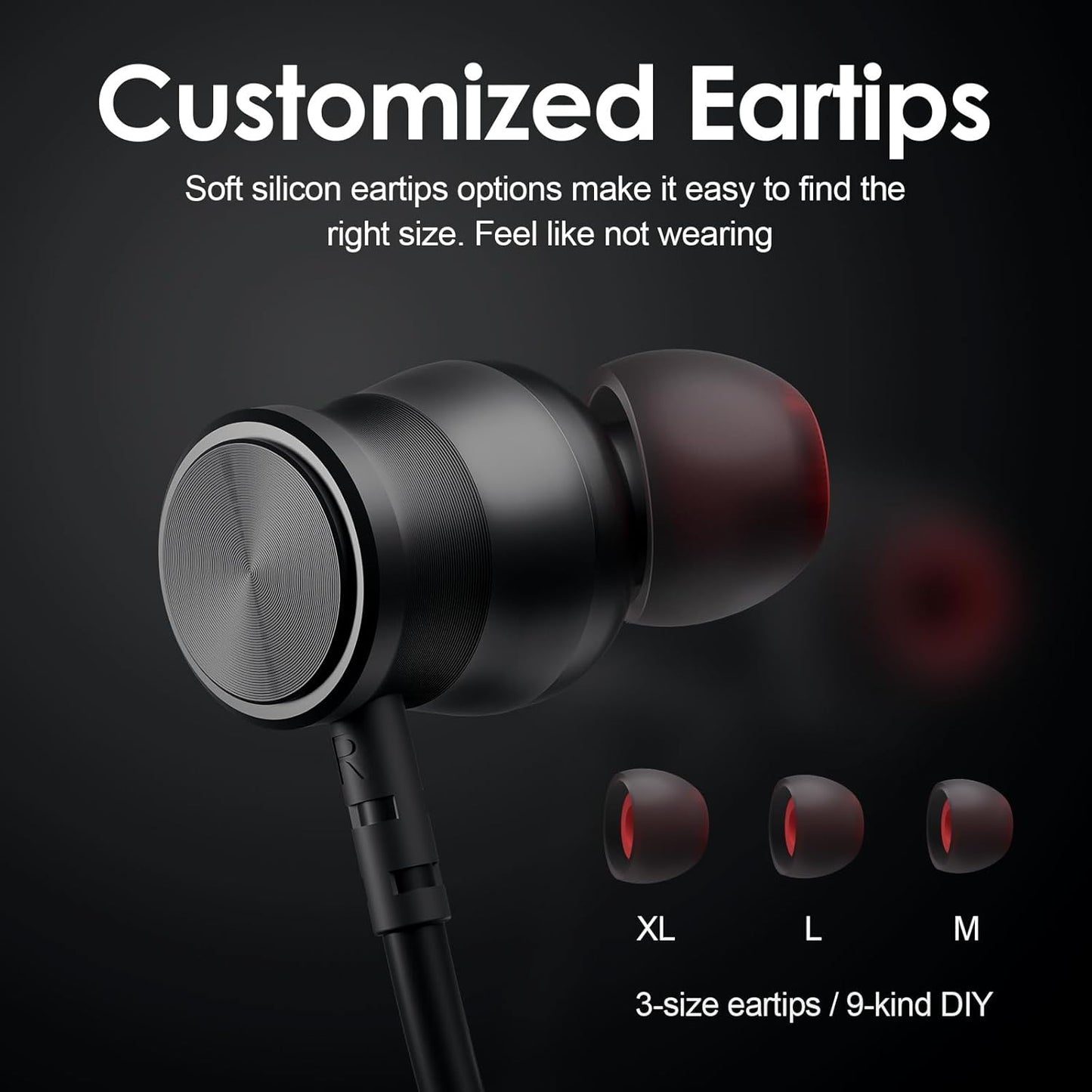 Auriculares Bluetooth, Rythflo con micrófono intrauditivo.