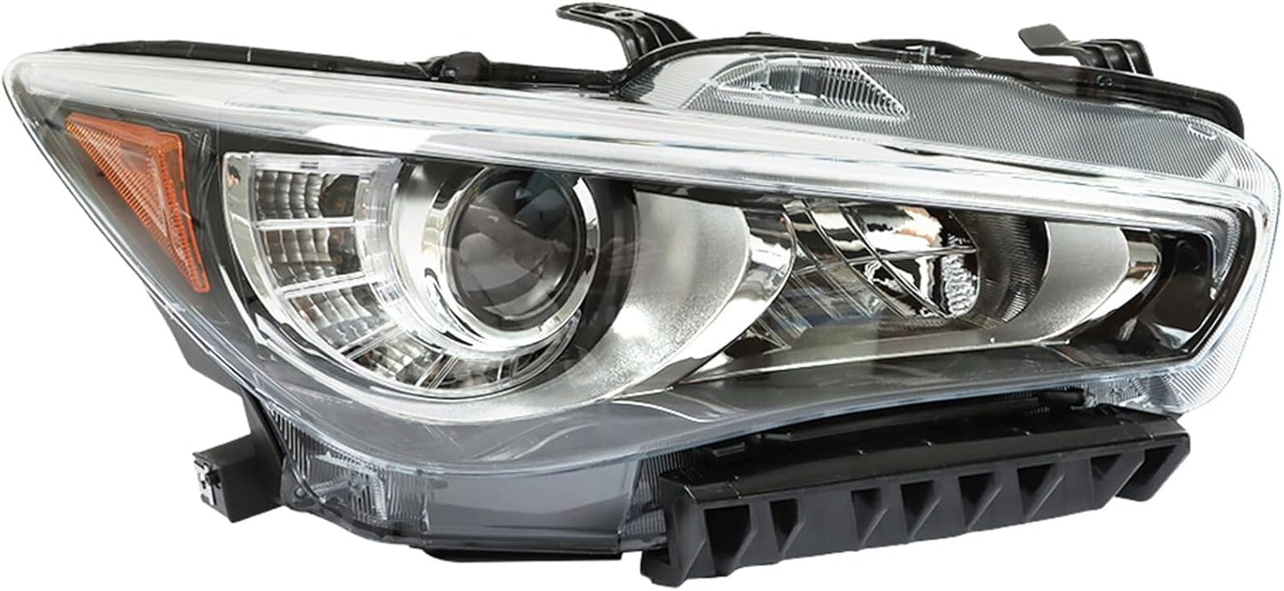 Faros delanteros de repuesto para Infiniti Q50 2014-2022 lado del pasajero