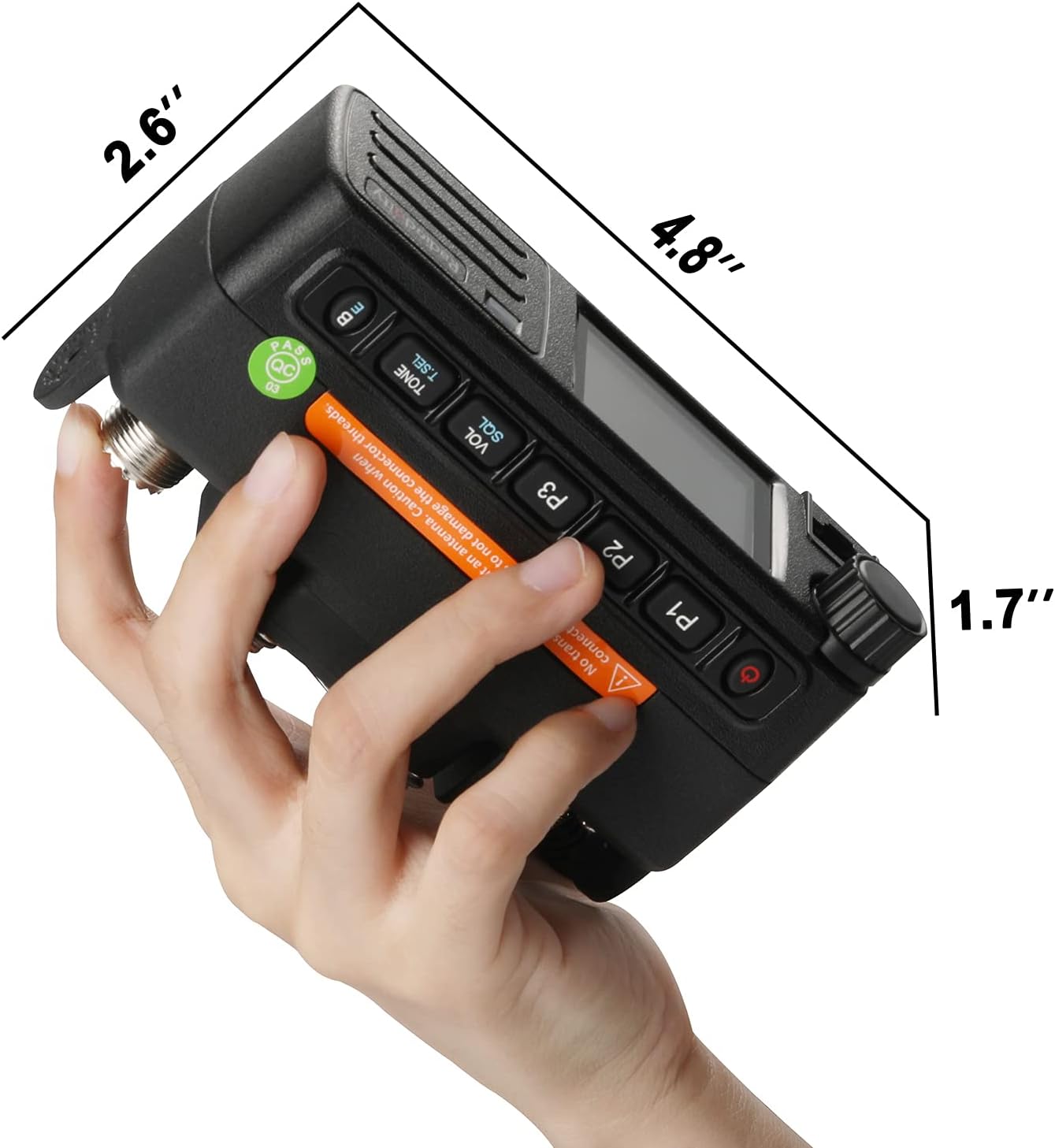 Radioddity DB25-D Radio móvil DMR de doble banda